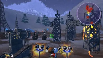 Snoopy vs. The Red Baron screen shot game playing